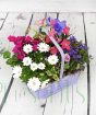 Summer basket arrangement
