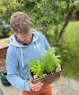 Wooden Herb Planter      