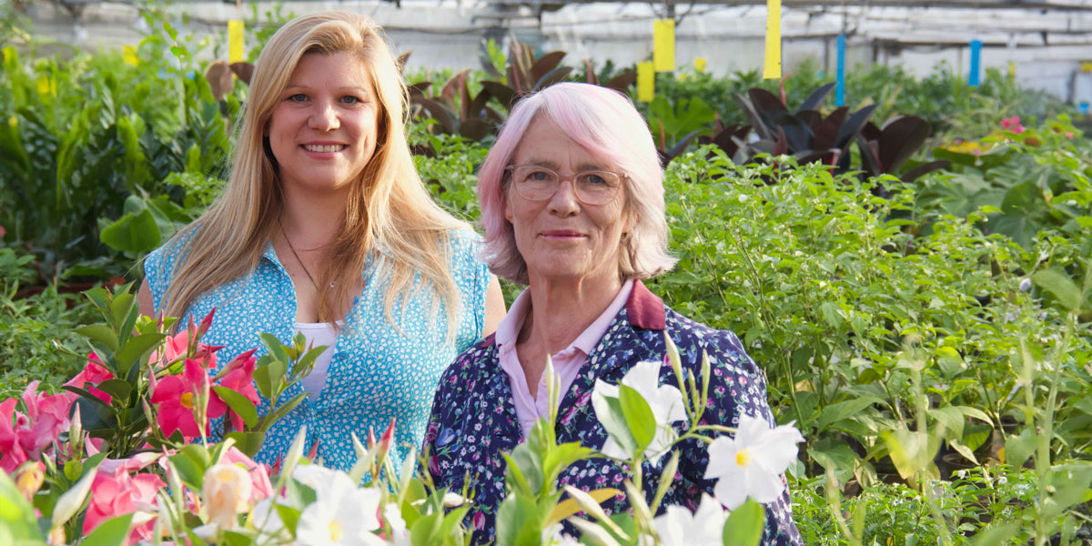 Emily and Isobel Rae, founding members of Plants4Presents