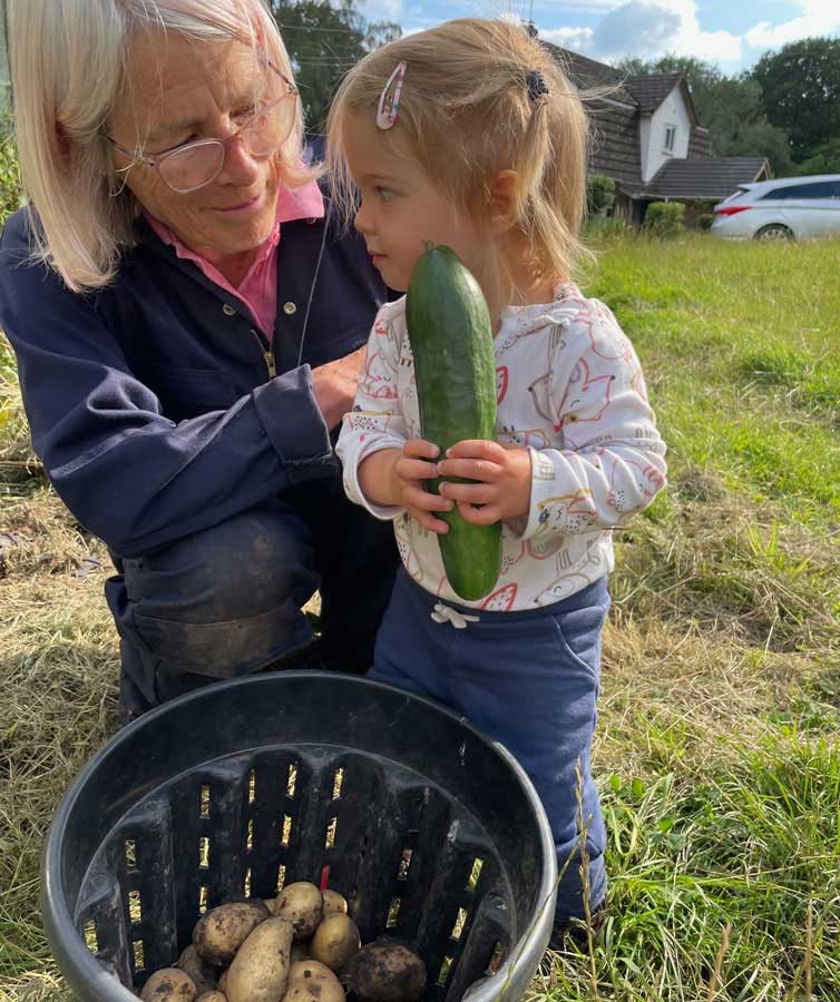 Lucy and Grandma