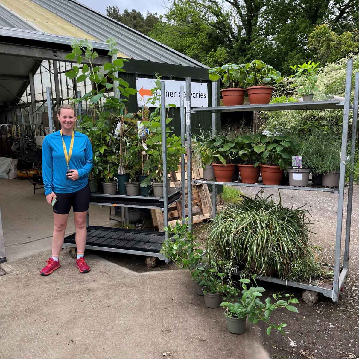 Donated plant collection