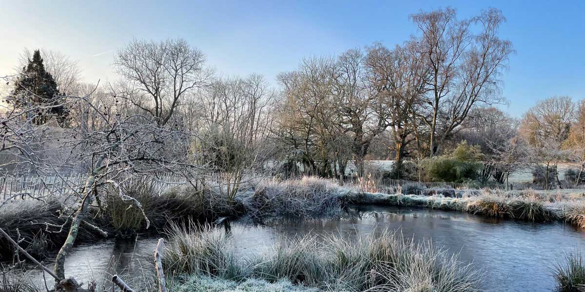 Winter reservoir