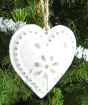 Heart shaped Christmas decoration