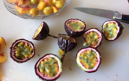 homegrown passionfruit